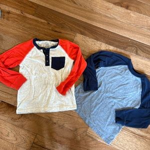 Long sleeve T-shirt set of 2